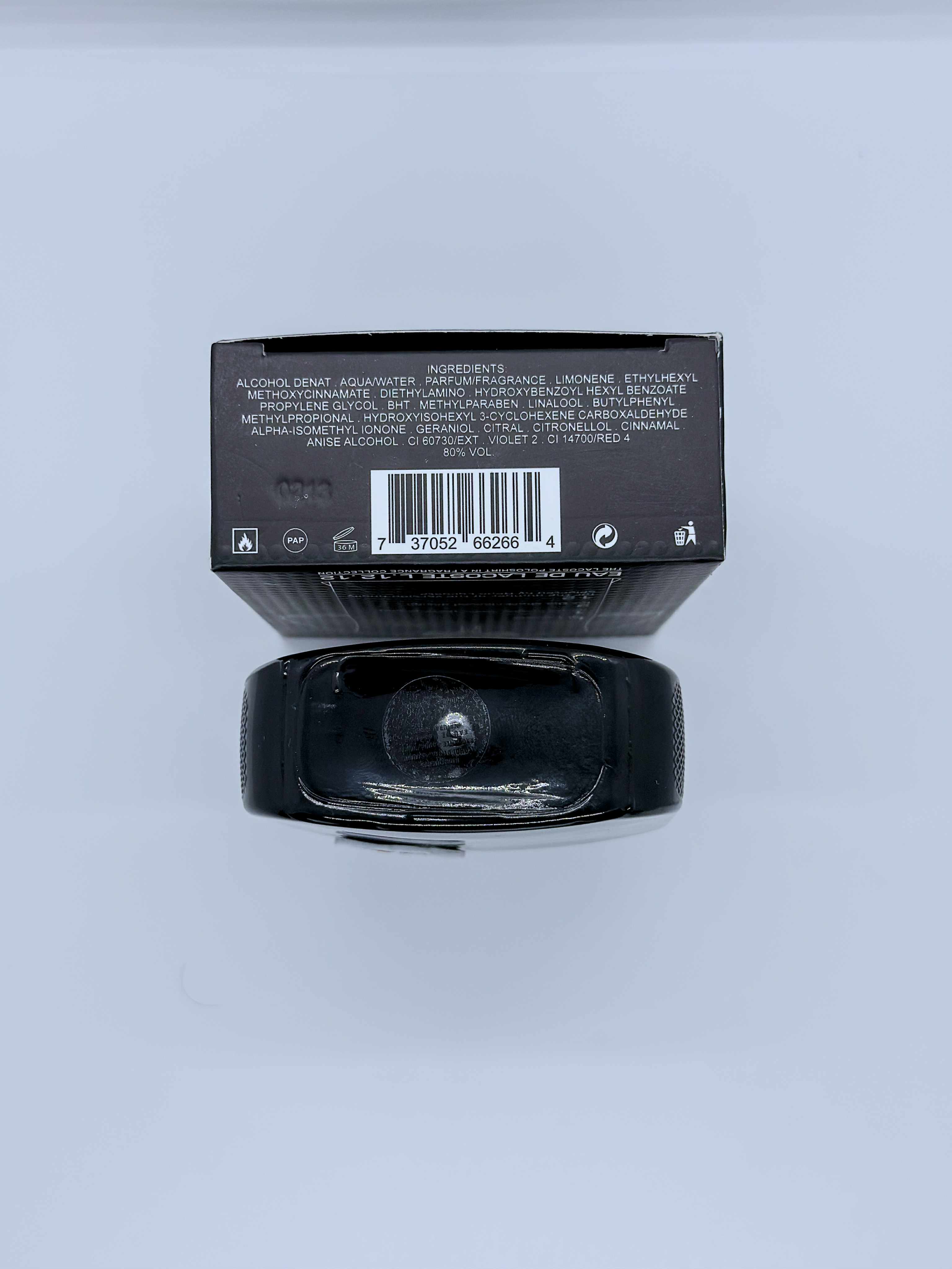 Lacoste Water - Black Lacoste [ Master Box ] for Men