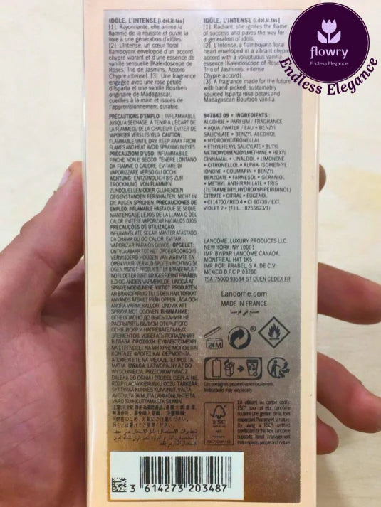 Idôle L'Intense Lancôme (master box) for women