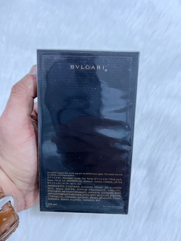 Bvlgari Man In Black Bvlgari [ sealed master box ] for men