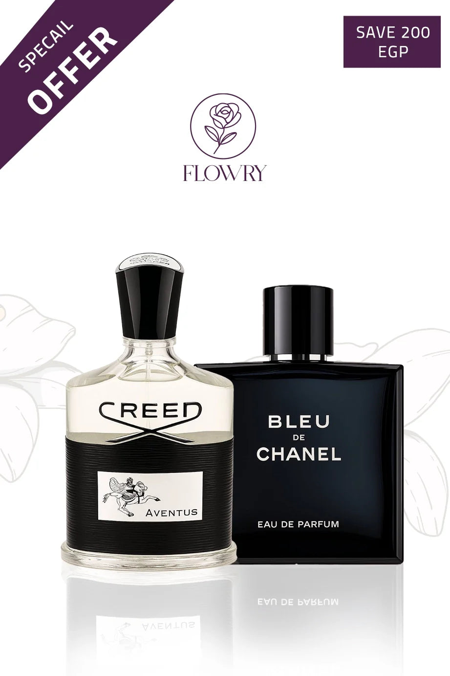 Chanel Blue + Creed Aventus